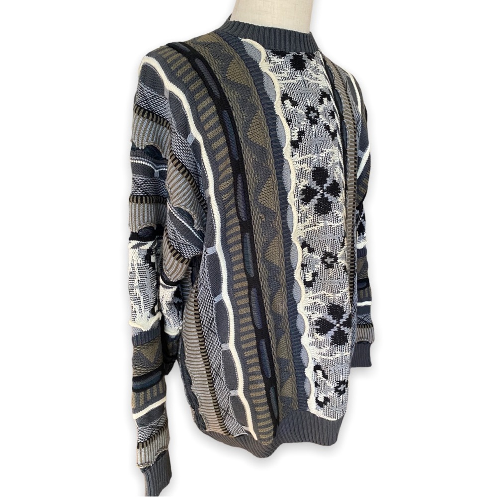 Vintage 80's 90's Le Tigre Coogie Style Sweater Mens Size XL - NEW